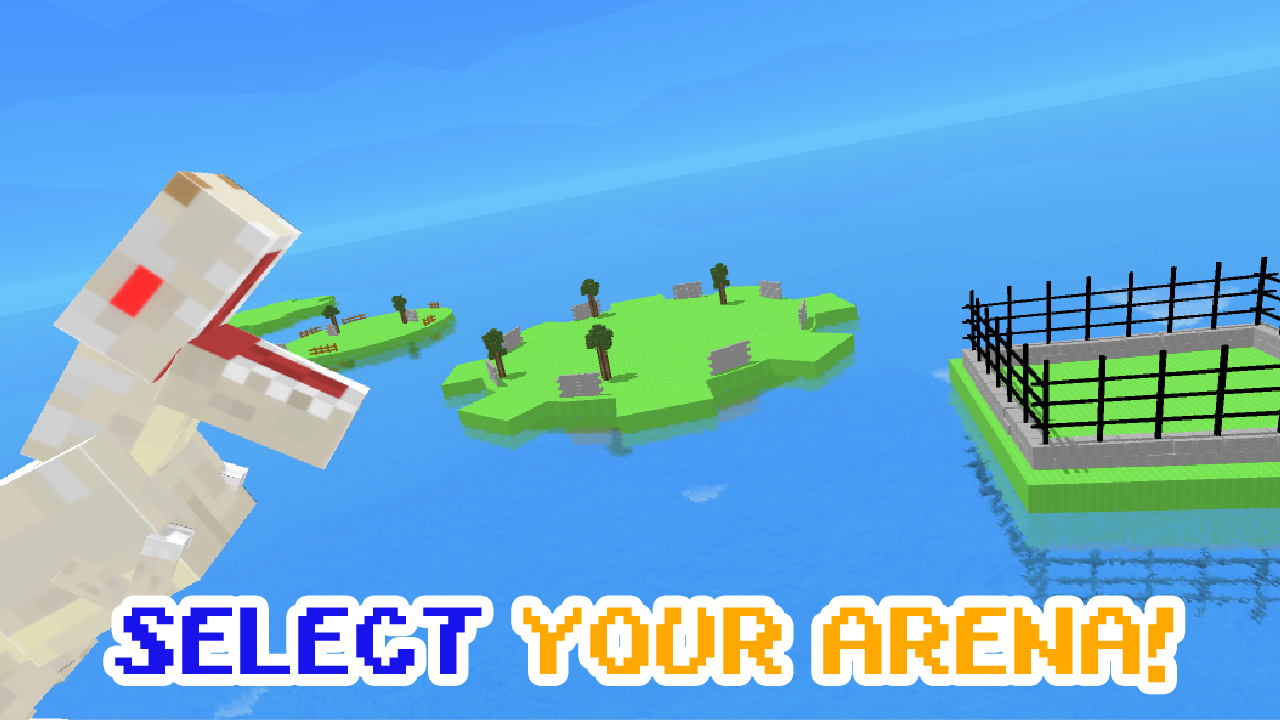 اسکرین شات 2 بازی Blocky Dino Park Apex Arena
