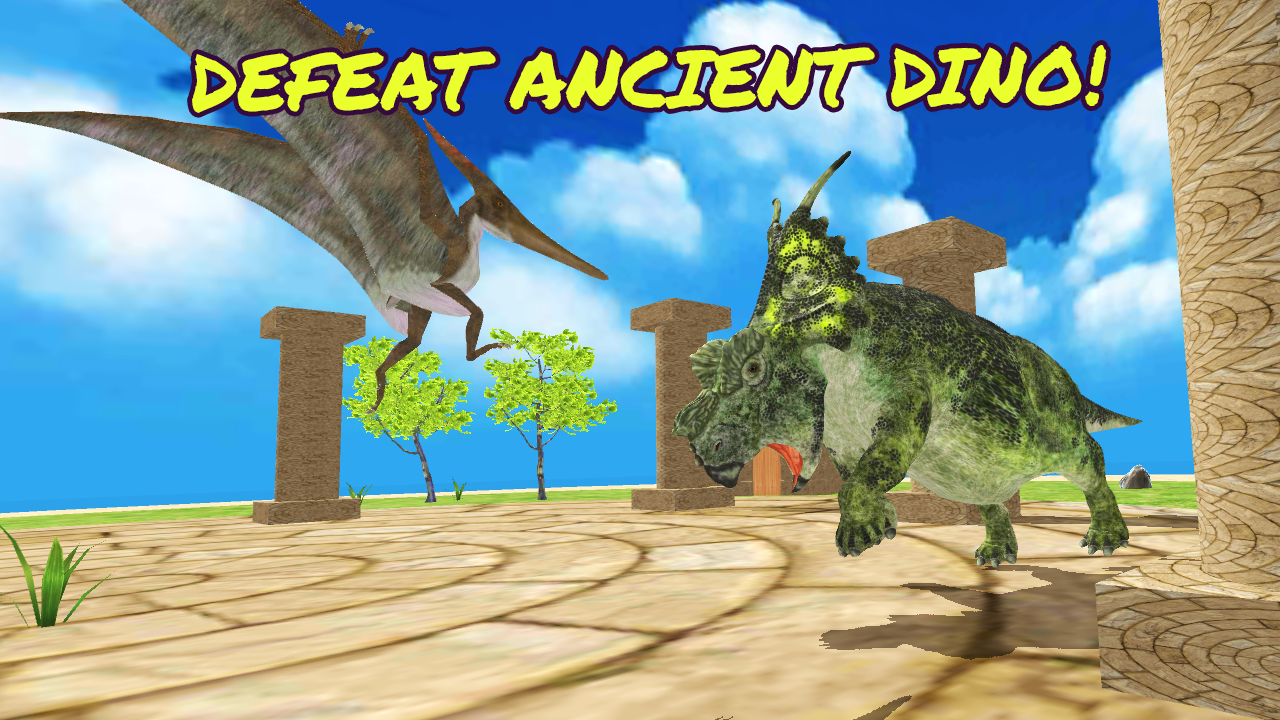 اسکرین شات 4 بازی Dino Battle Arena Fallen World