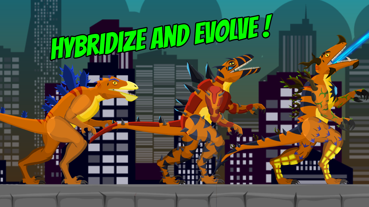 اسکرین شات 4 بازی Hybrid Titan Raptor Rampage