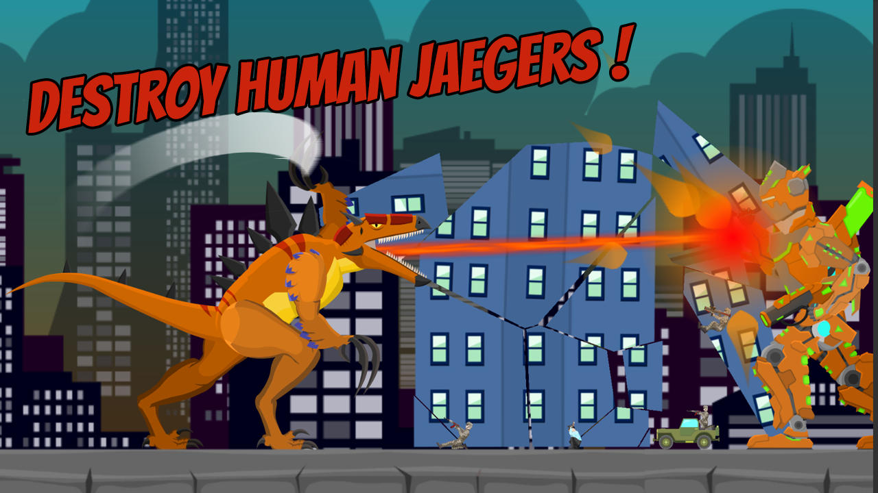 اسکرین شات 2 بازی Hybrid Titan Raptor Rampage