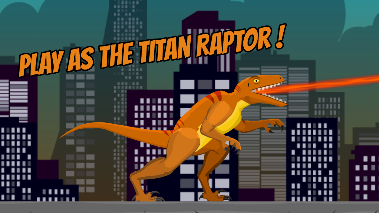 اسکرین شات 1 بازی Hybrid Titan Raptor Rampage