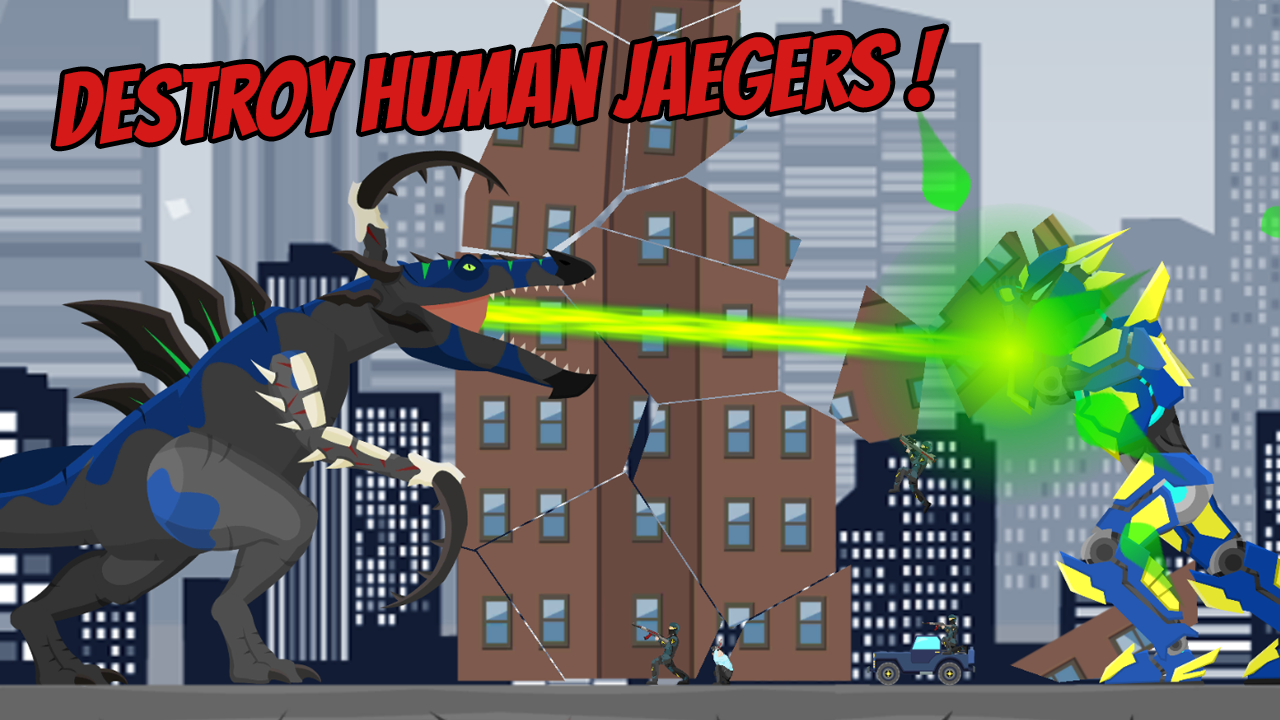 اسکرین شات 2 بازی Hybrid Titan Spino Rampage