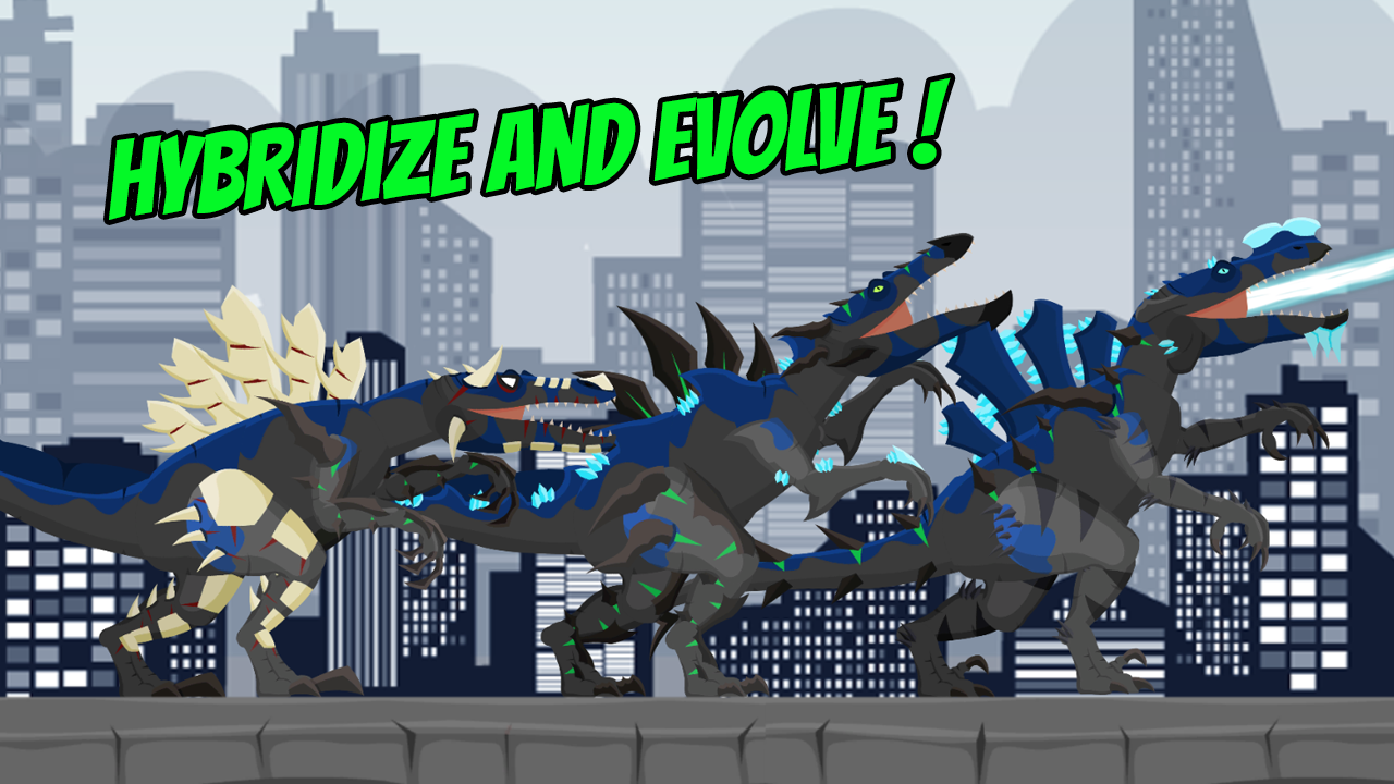 اسکرین شات 3 بازی Hybrid Titan Spino Rampage