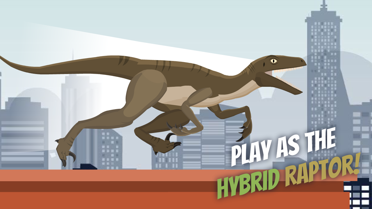 اسکرین شات 1 بازی Hybrid Raptor: City Terror