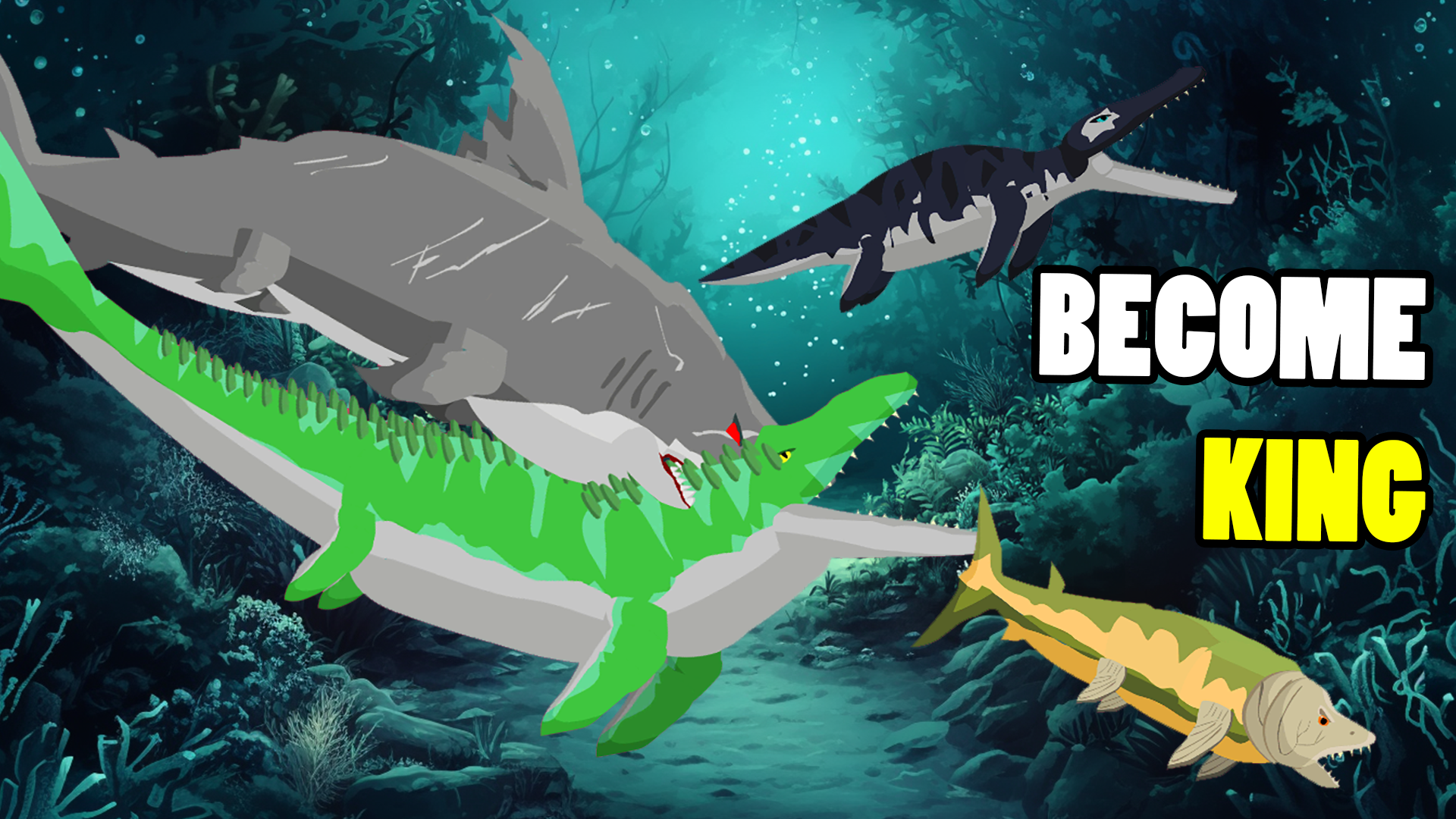 اسکرین شات 5 بازی Megalodon Fights Sea Monsters