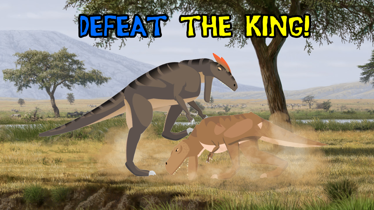 اسکرین شات 3 بازی T-Rex Fights Allosaurus