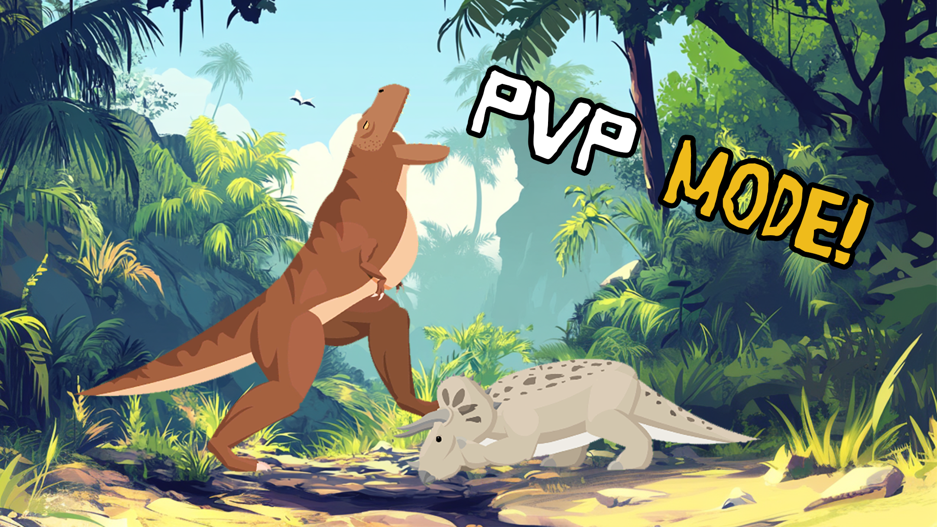 اسکرین شات 4 بازی T-Rex Fights Dinosaurs