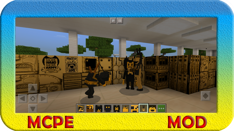 اسکرین شات 3 برنامه Mod Ink Machine for MCPE