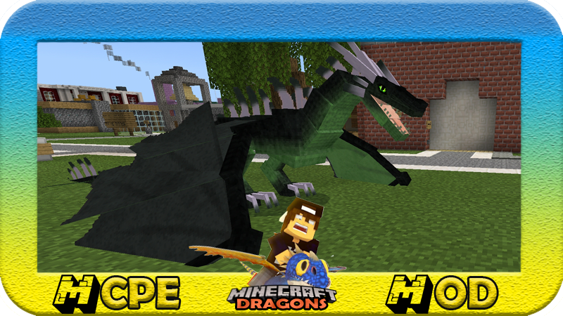 اسکرین شات 1 برنامه Dragon Mod for Minecraft