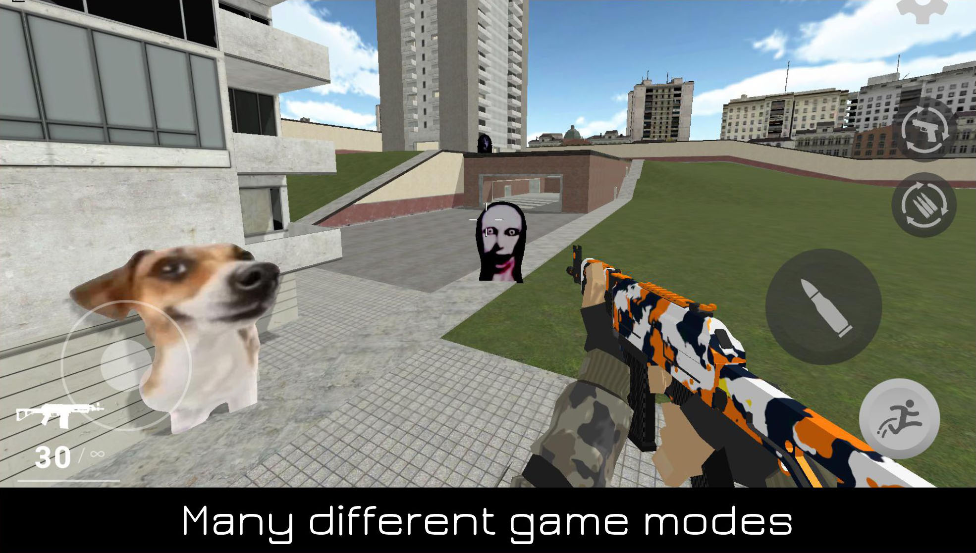 اسکرین شات 3 بازی Nextbots Online: Sandbox