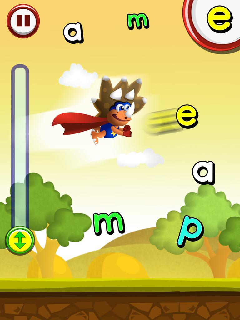 اسکرین شات 2 بازی ABC Dinos: Kids Learn to Read