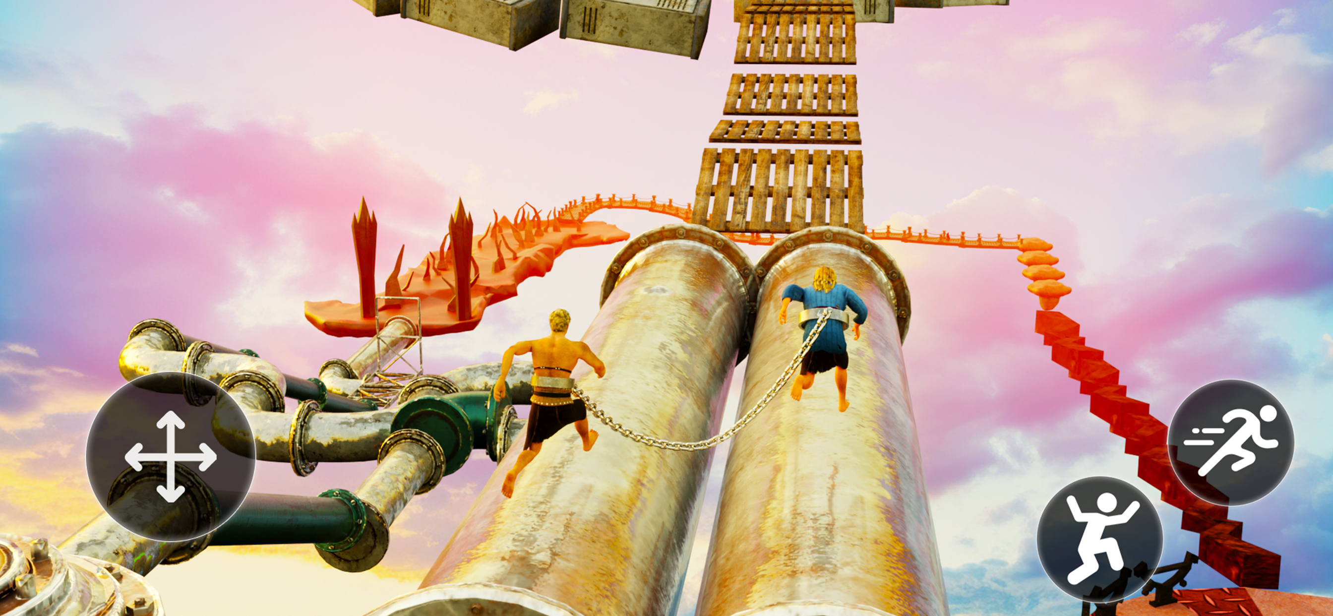 اسکرین شات 2 بازی Chained Climbing!