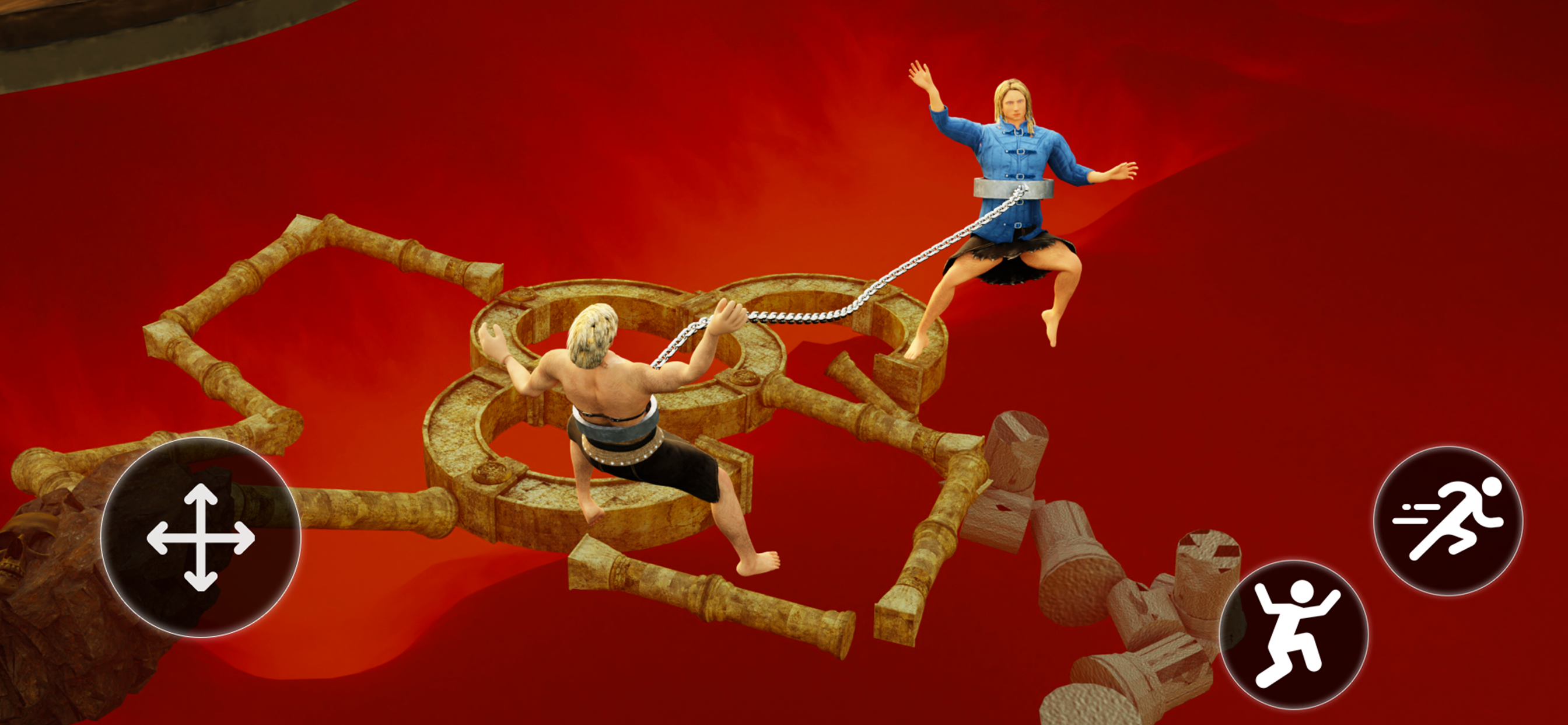 اسکرین شات 3 بازی Chained Climbing!