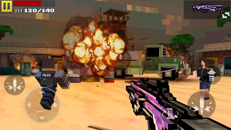 اسکرین شات 3 بازی Pixel Shooting 3D
