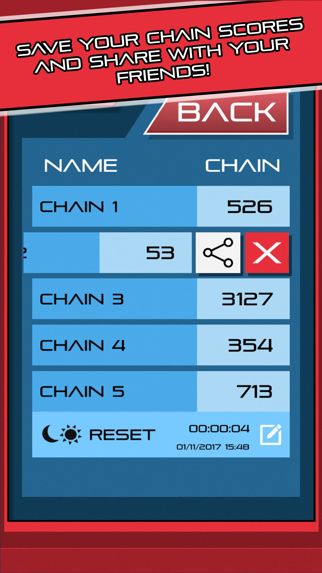 اسکرین شات 3 برنامه Shiny Chain