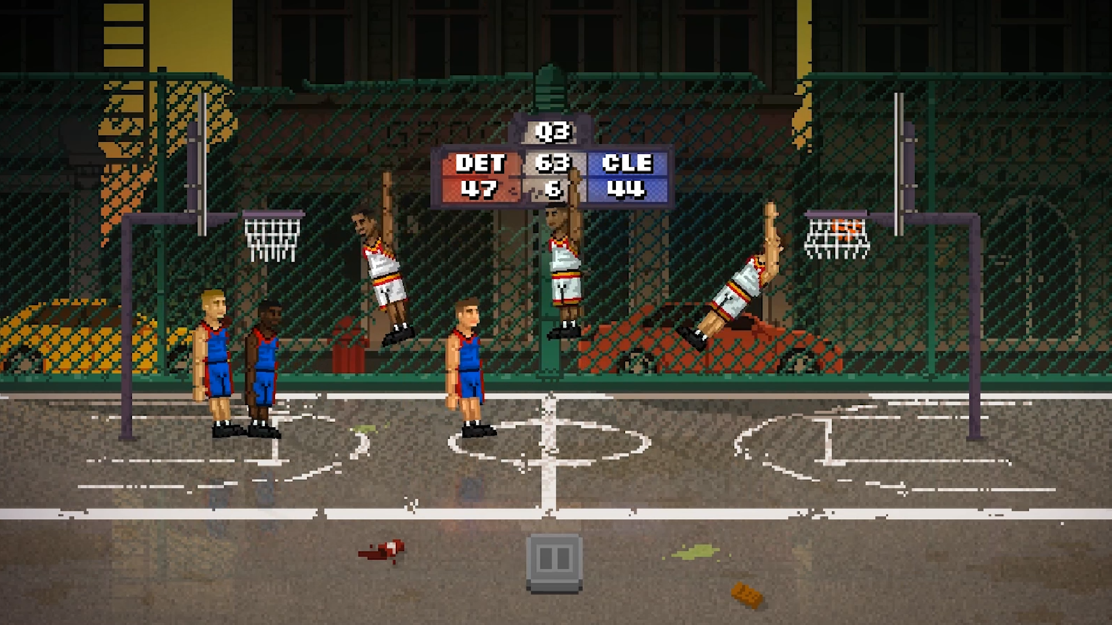 اسکرین شات 3 بازی Bouncy Basketball