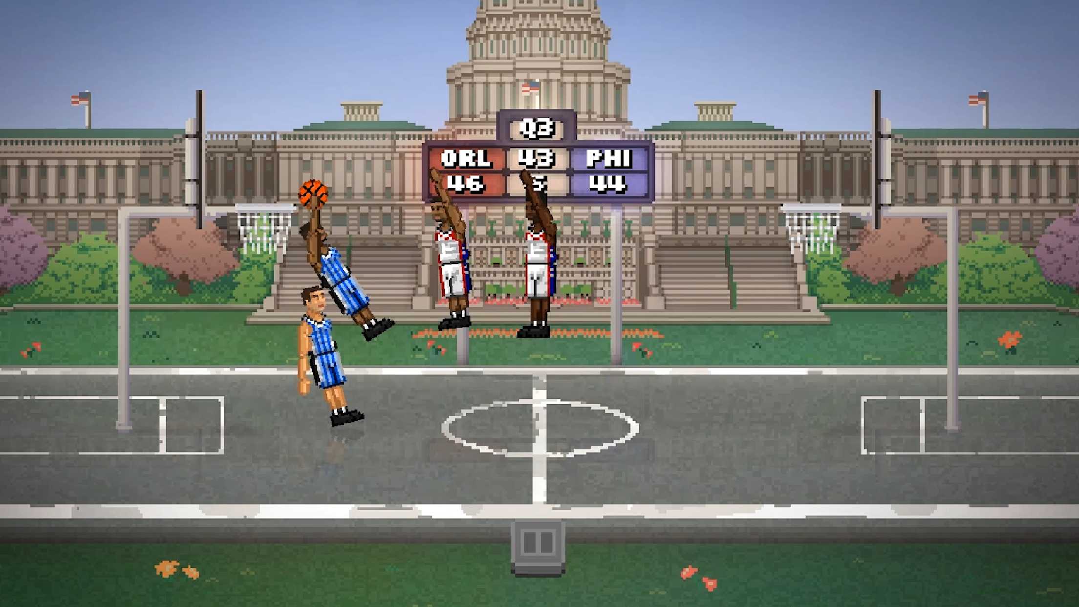 اسکرین شات 2 بازی Bouncy Basketball
