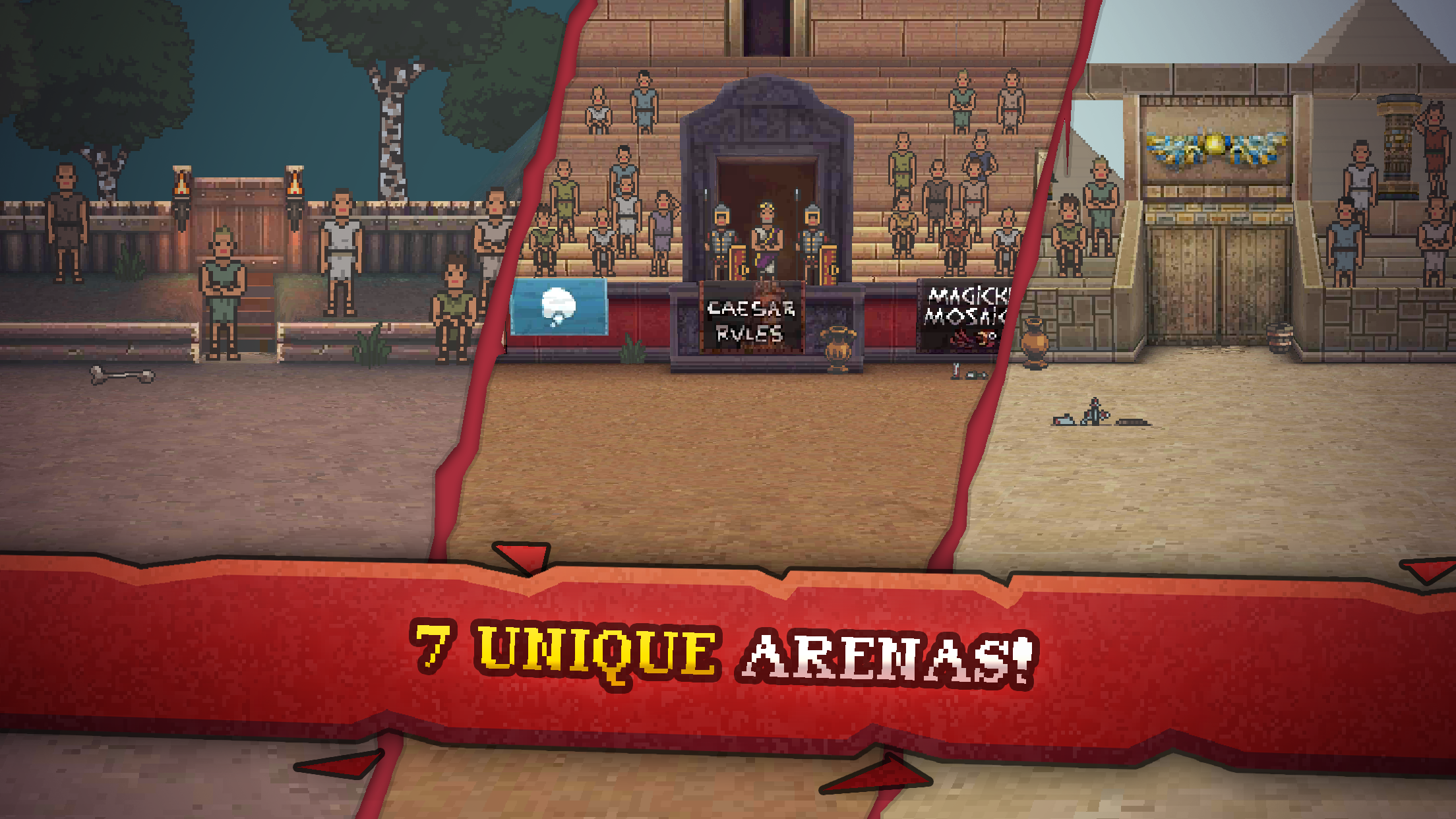 اسکرین شات 4 بازی Gladihoppers - Gladiator Fight