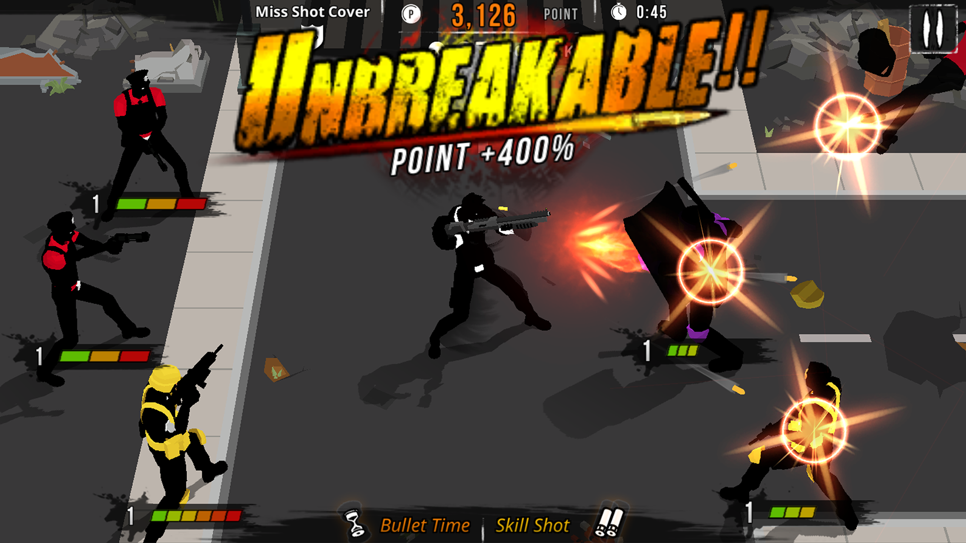 اسکرین شات 7 بازی GunStrider: Tap Strike