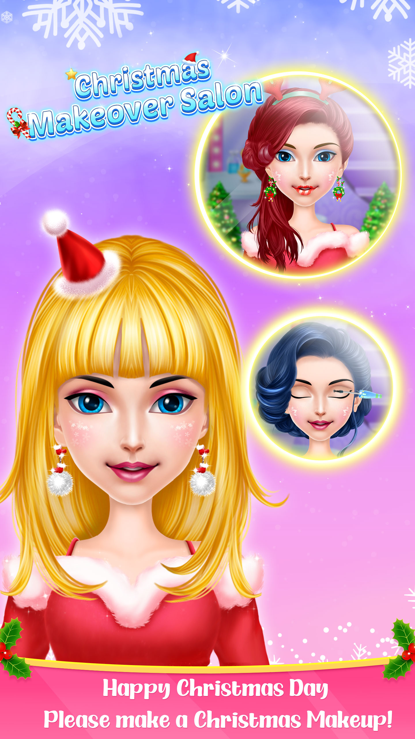 اسکرین شات 1 بازی Christmas Makeup Game