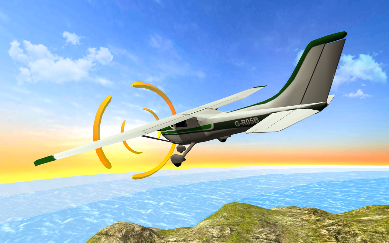 اسکرین شات 7 بازی War Plane Flight Simulator Cha