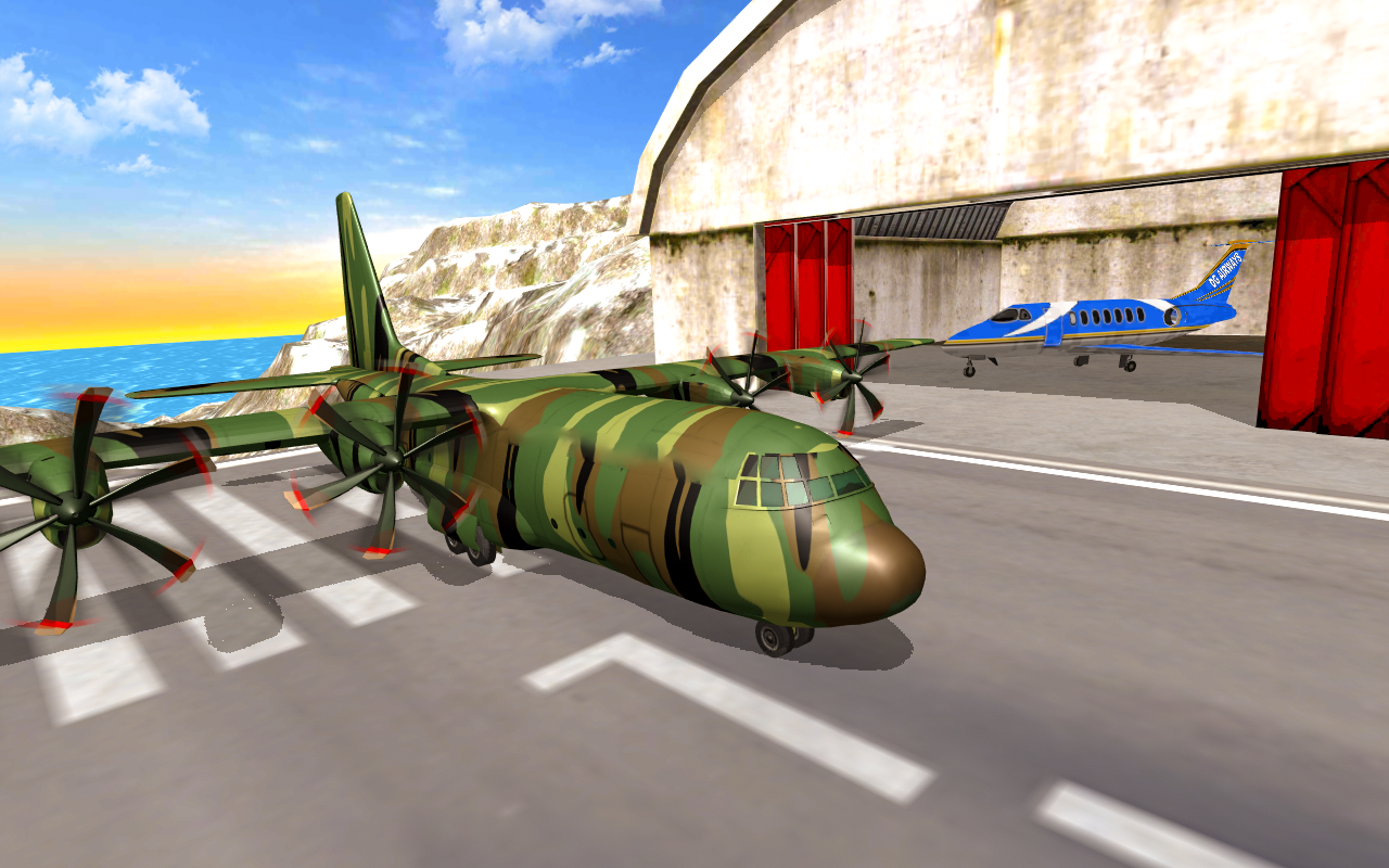 اسکرین شات 6 بازی War Plane Flight Simulator Cha