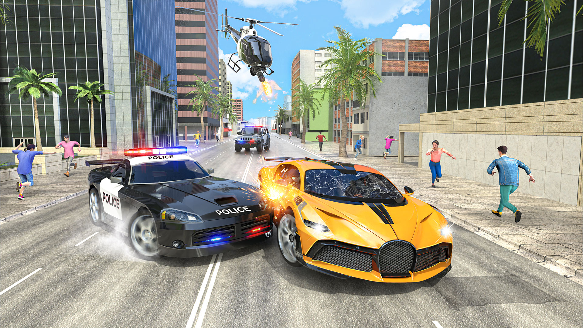 اسکرین شات 3 بازی Cop Driver Police Simulator 3D
