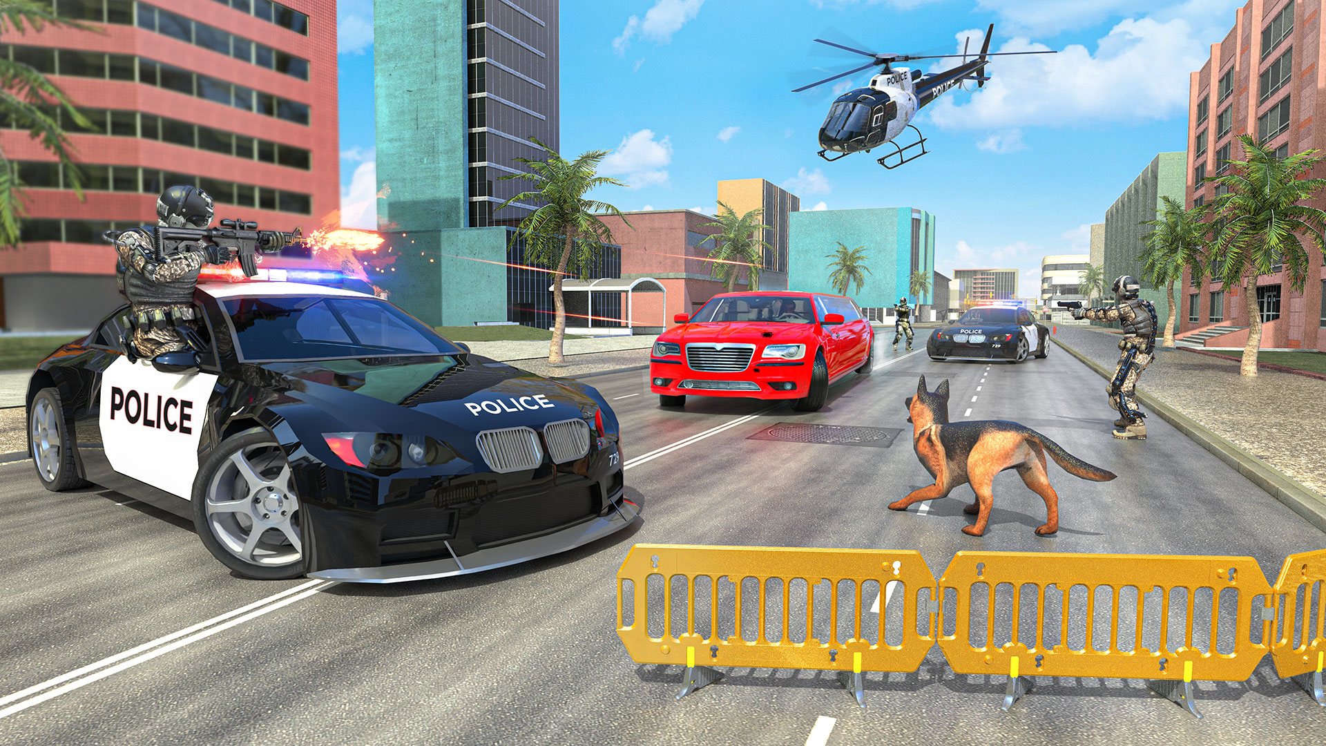 اسکرین شات 1 بازی Cop Driver Police Simulator 3D