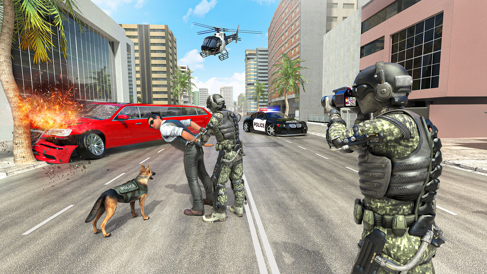 اسکرین شات 2 بازی Cop Driver Police Simulator 3D