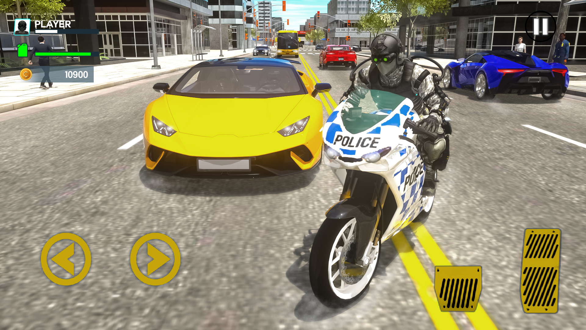 اسکرین شات 5 بازی Police Bike Real Crime Driver