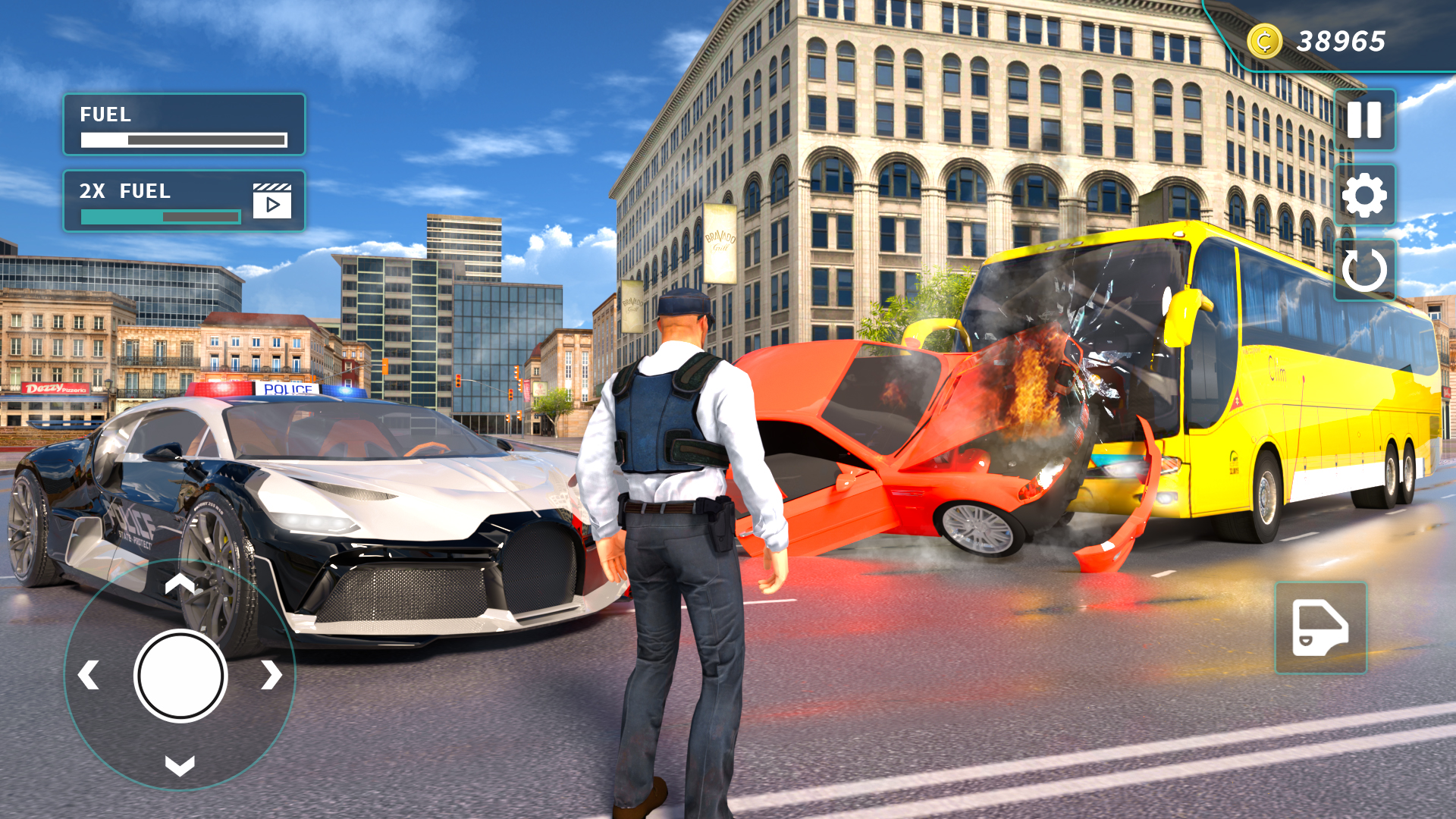 اسکرین شات 7 بازی Police Real Chase Car Simulato