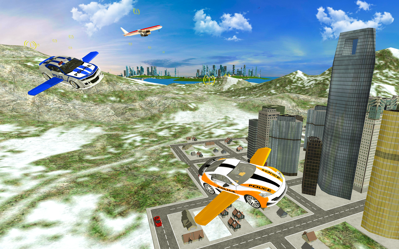 اسکرین شات 6 بازی Drive Real Police Flying Car
