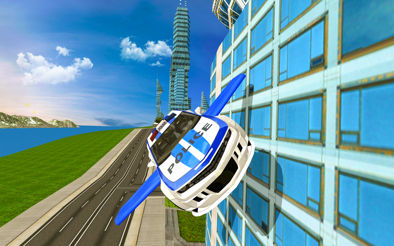 اسکرین شات 1 بازی Drive Real Police Flying Car