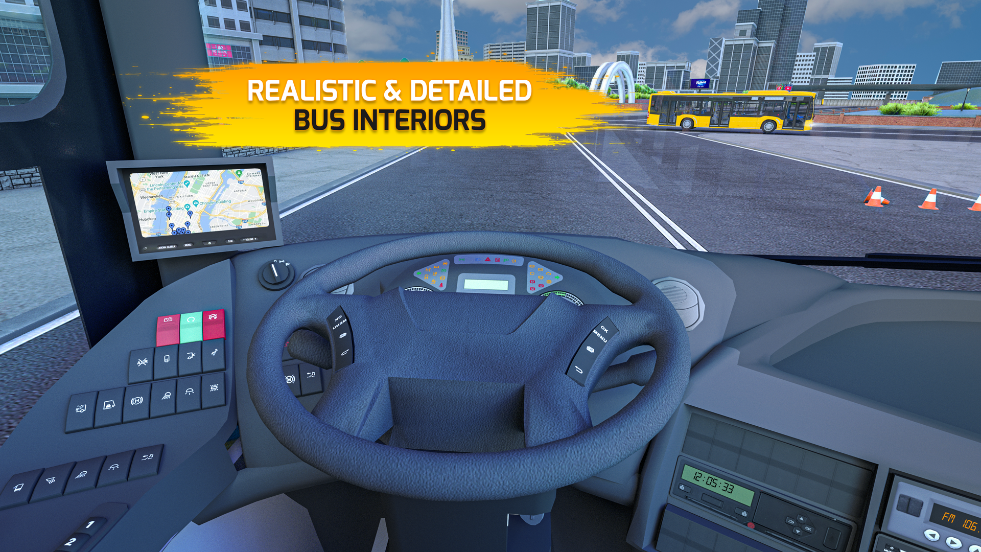 اسکرین شات 4 بازی School Bus Game: Driving Sim