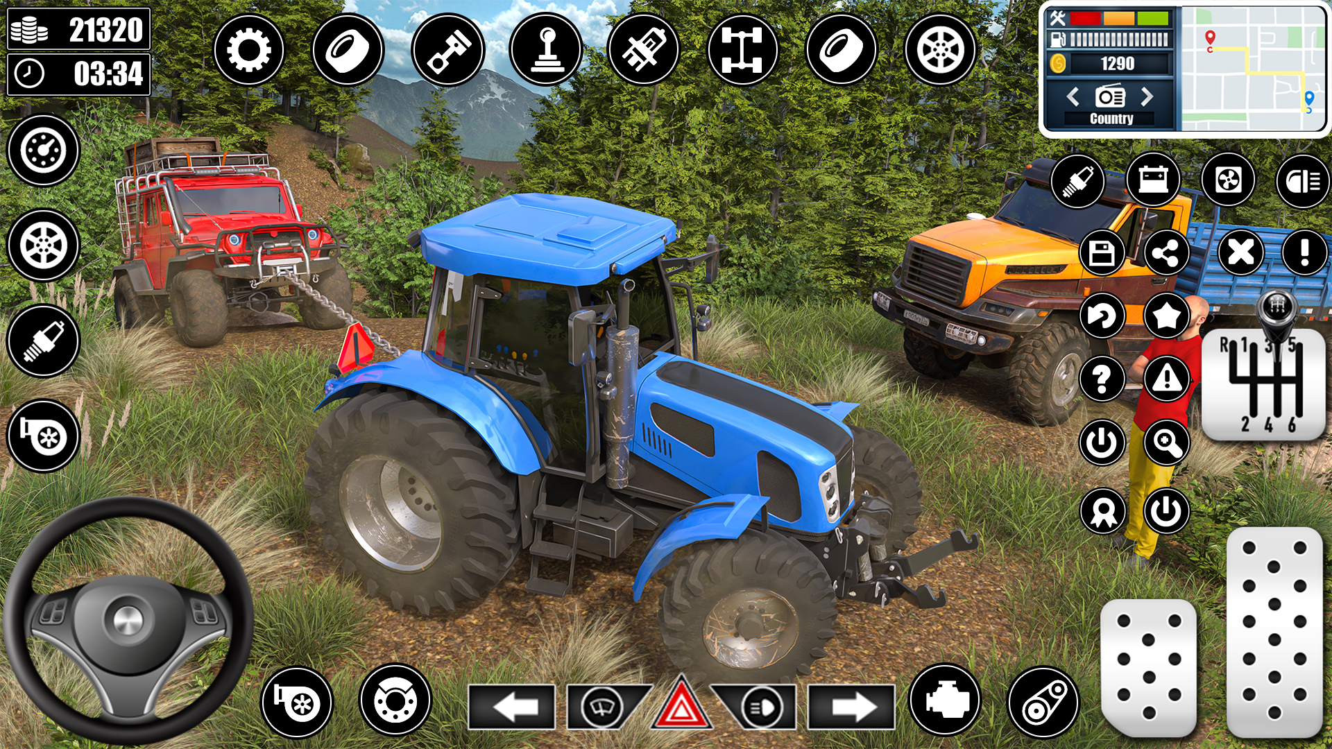 اسکرین شات 3 برنامه Cargo Delivery Truck Games 3D