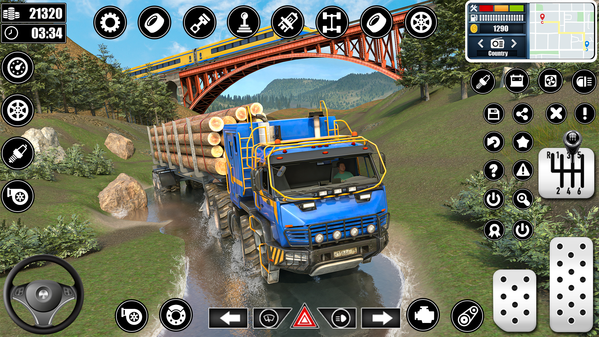 اسکرین شات 4 برنامه Cargo Delivery Truck Games 3D