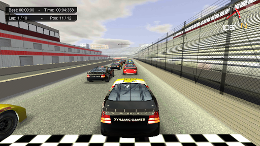 اسکرین شات 5 بازی Super American Racing Lite