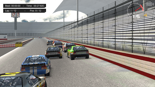 اسکرین شات 3 بازی Super American Racing Lite