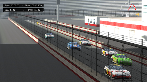 اسکرین شات 4 بازی Super American Racing Lite