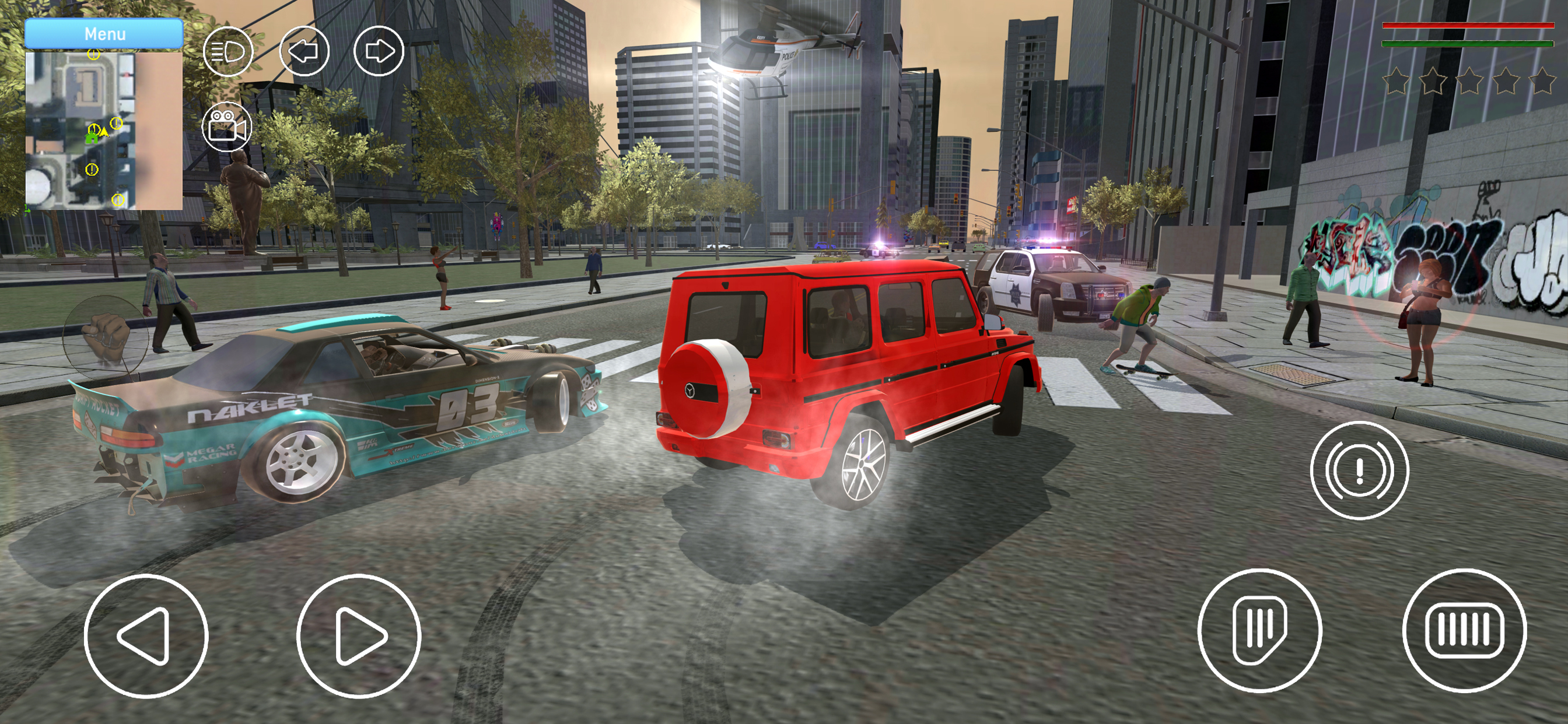 اسکرین شات 5 بازی Mad City Crime Online Sandbox