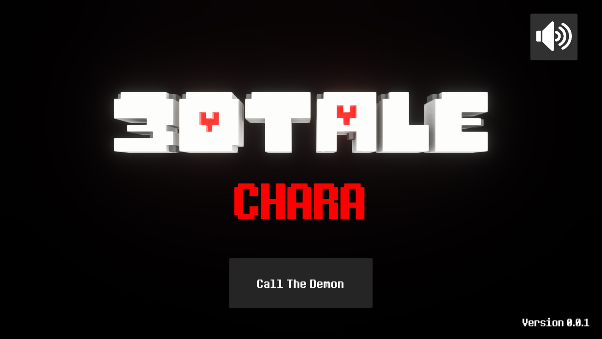 اسکرین شات 1 بازی 3DTale - Chara