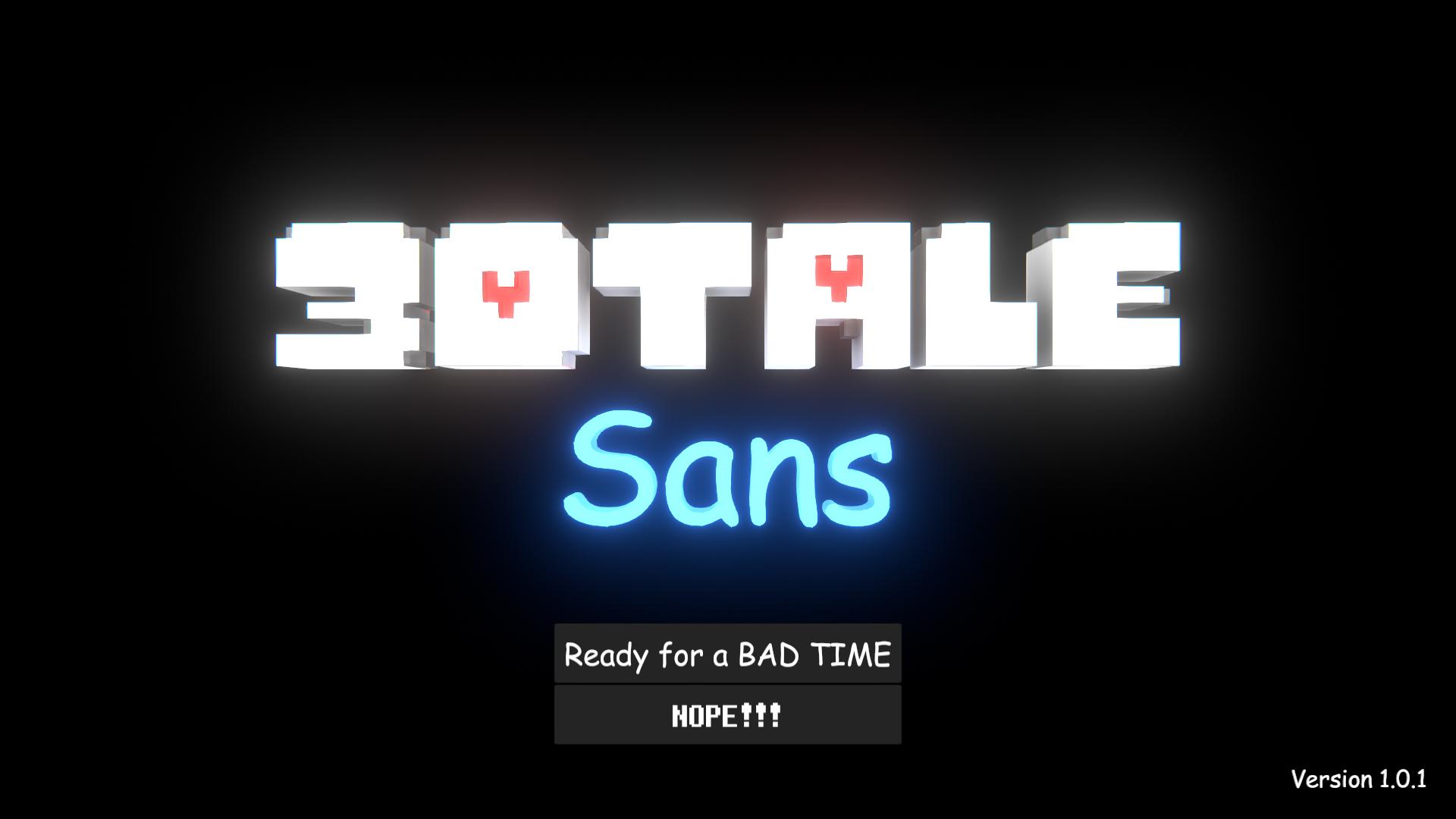 اسکرین شات 1 بازی 3DTale - Sans