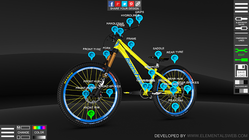 اسکرین شات 7 برنامه Bike 3D Configurator