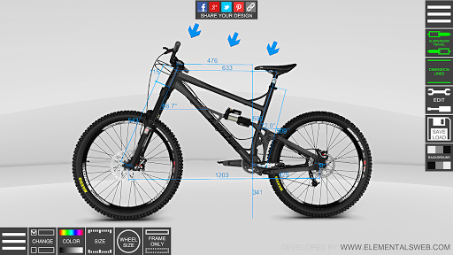 اسکرین شات 4 برنامه Bike 3D Configurator