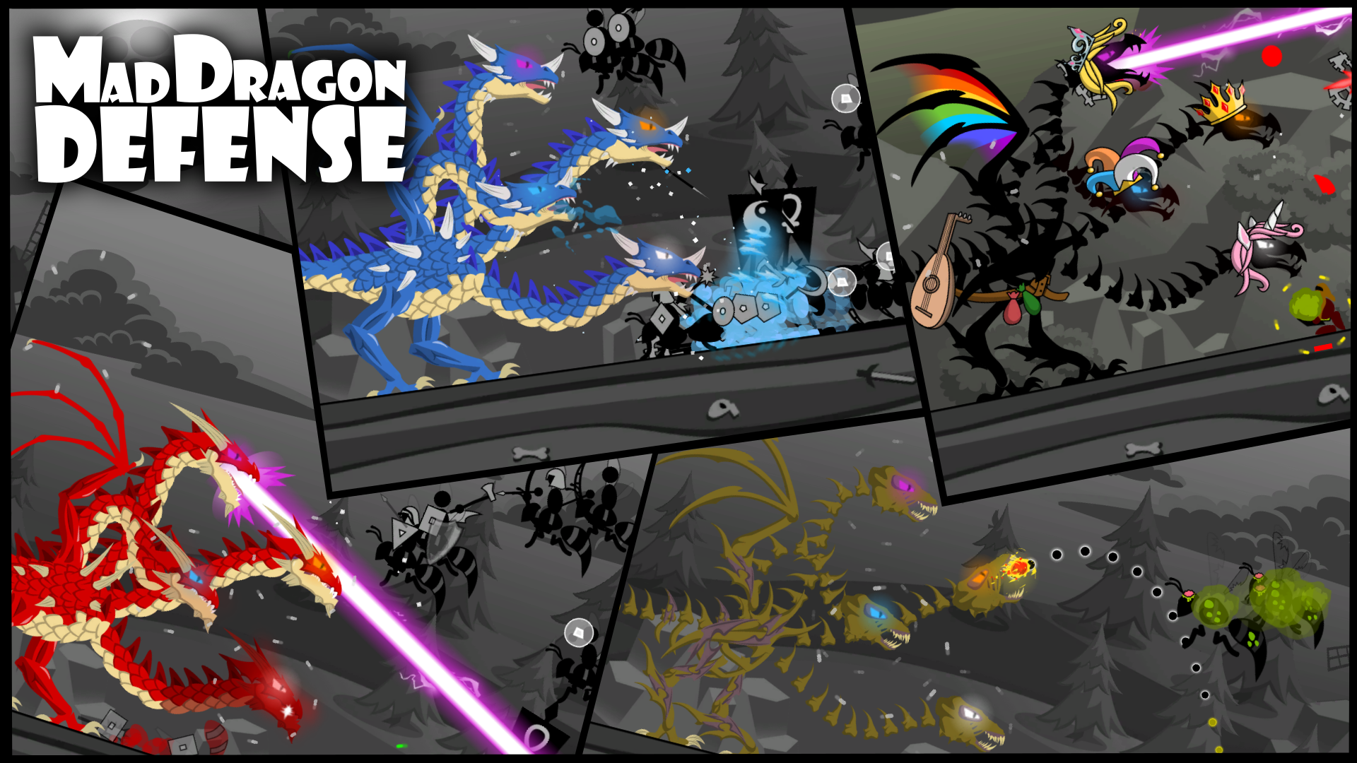 اسکرین شات 6 بازی Mad Dragon Defense