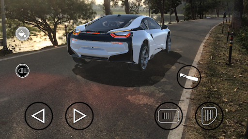 اسکرین شات 5 برنامه AR Real Driving - Augmented Reality Car Simulator