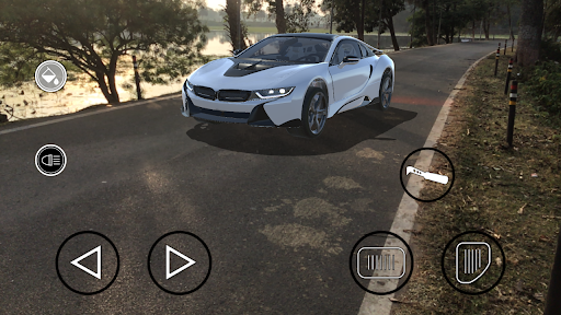 اسکرین شات 2 برنامه AR Real Driving - Augmented Reality Car Simulator