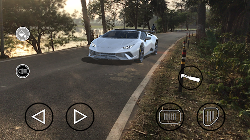 اسکرین شات 4 برنامه AR Real Driving - Augmented Reality Car Simulator