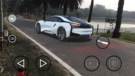 اسکرین شات 1 برنامه AR Real Driving - Augmented Reality Car Simulator