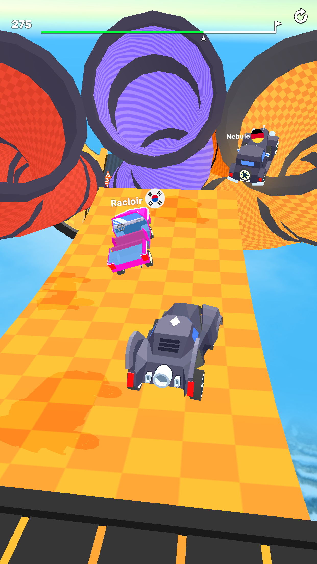 اسکرین شات 8 بازی Ramp Racing 3D — Extreme Race